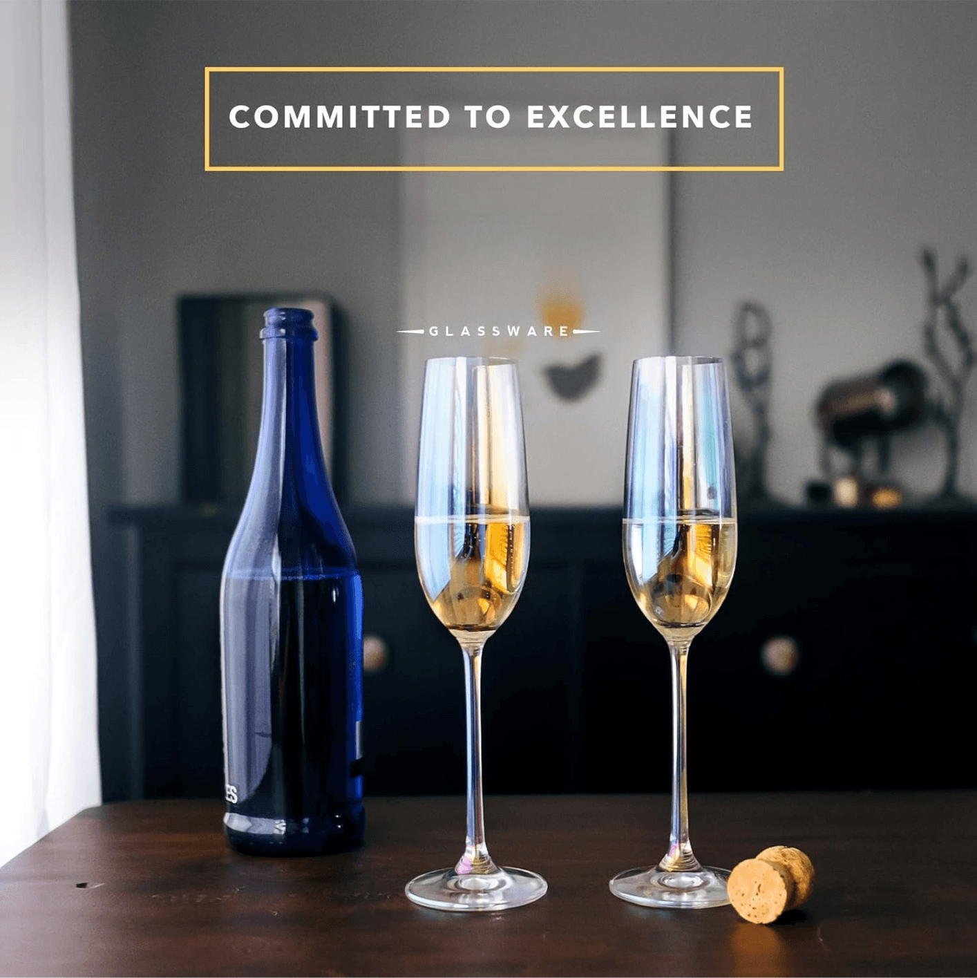 Champagne Glasses (Clear)(6 pcs) - DMC Wholesale