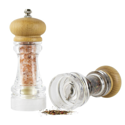 Premium Acrylic Wood Seasoning Mill Grinder (Each)