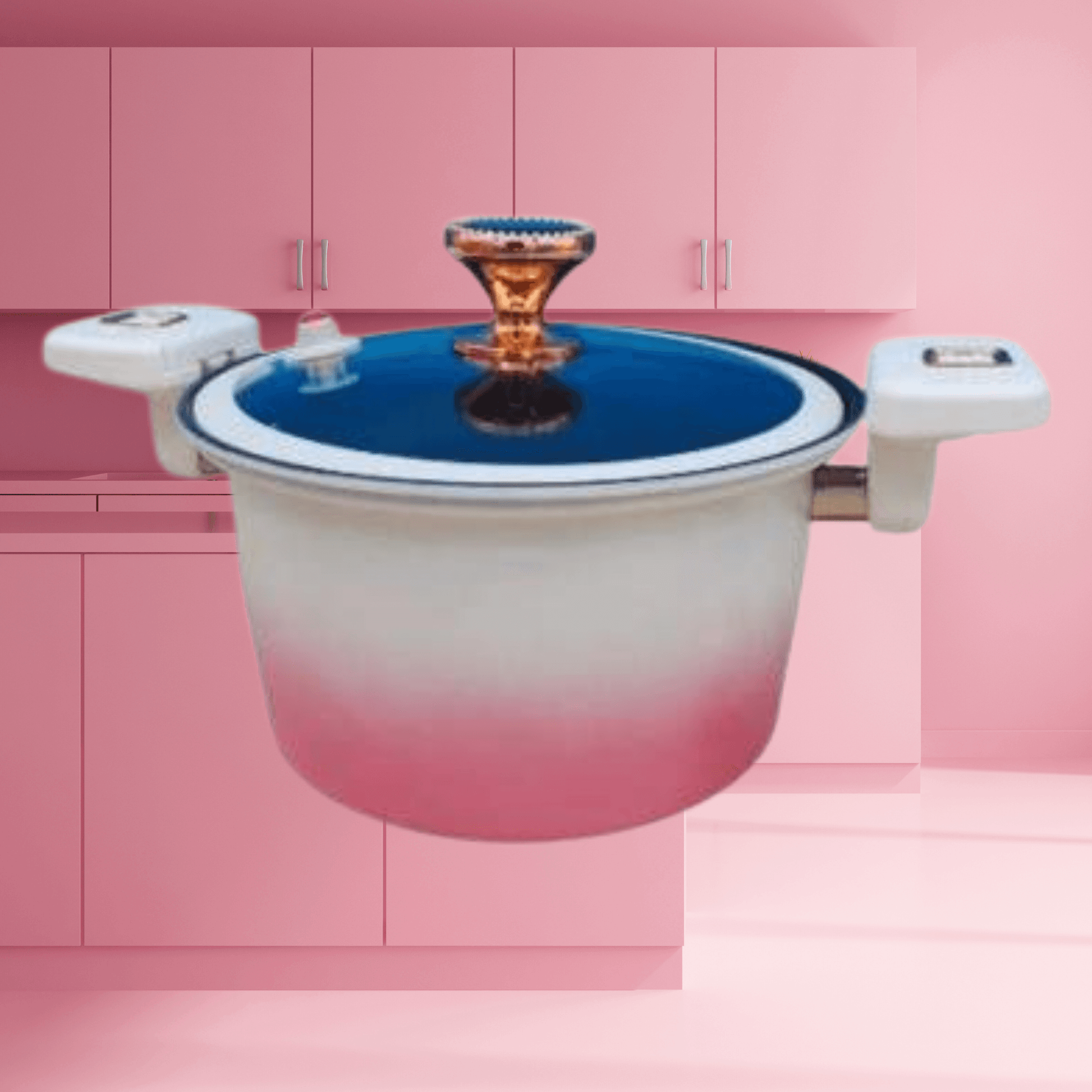 Pressure Cooker (4.5L)(Pink) - DMC Wholesale