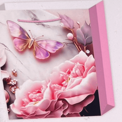 Butterfly Gift Bags (30x42cm)(12 pcs) - DMC Wholesale
