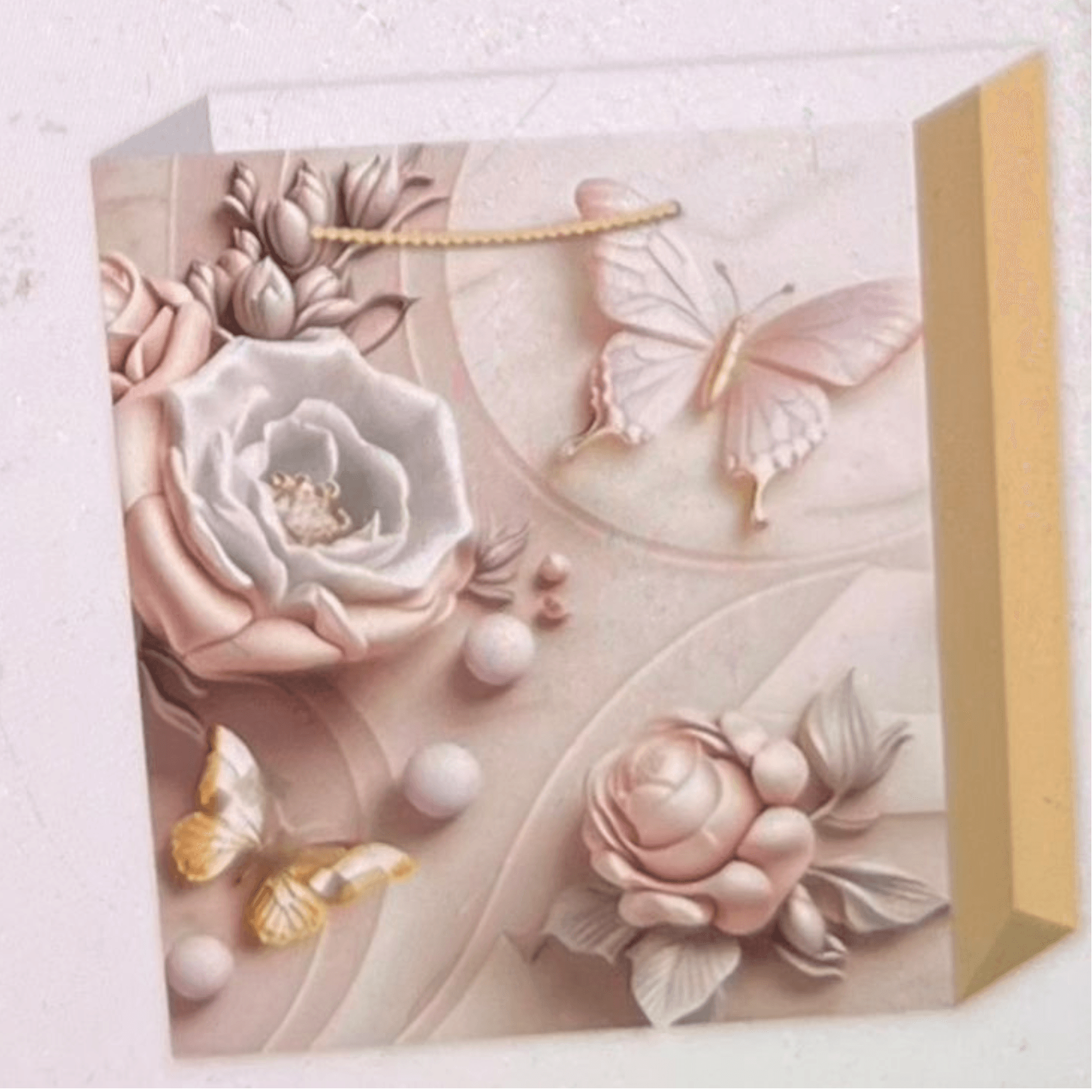 Butterfly Gift Bags (30x42cm)(12 pcs) - DMC Wholesale