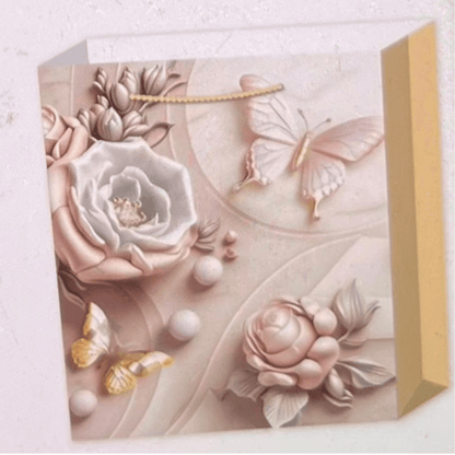 Butterfly Gift Bags (30x42cm)(12 pcs) - DMC Wholesale