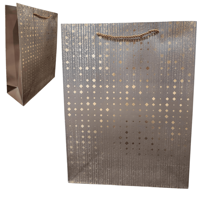 Large Radiant Keepsake Gift Bag (Rich Brown)