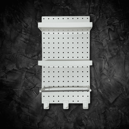 Adjustable Wall Mounted Wire Wrap Board Storage Rack - DMC Wholesale