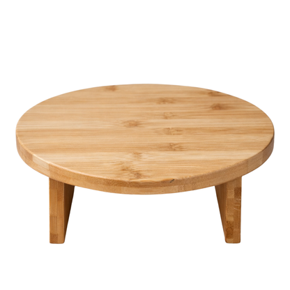 Round Bamboo Display Stand (29cm)