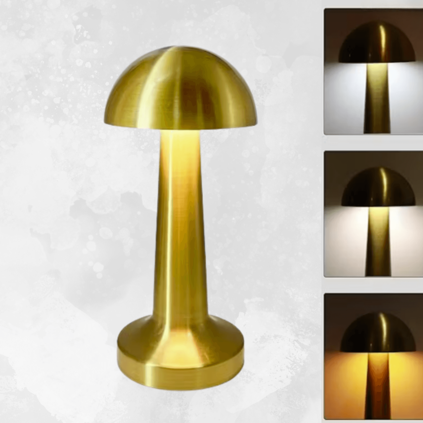 Rechargeable Mushroom Touch Desk Lamp - DMC Wholesale