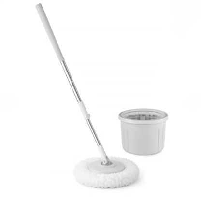 Dual-Chamber Spin Mop and Bucket - DMC Wholesale