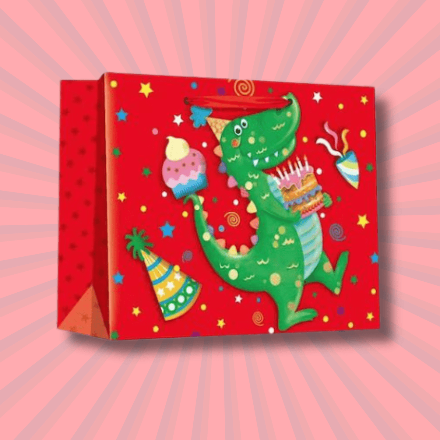 Dinosaur Gift Bag (Medium) - DMC Wholesale