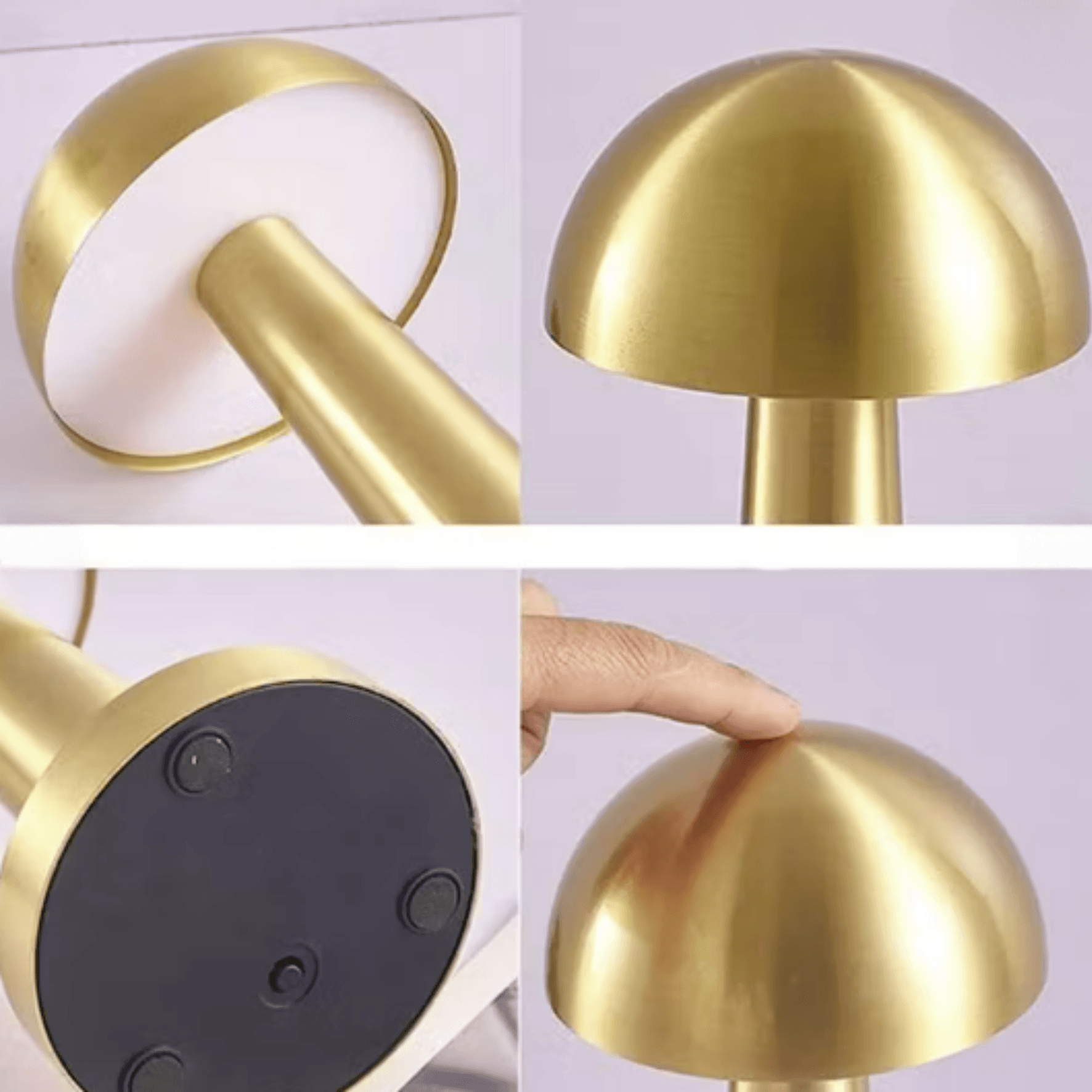 Rechargeable Mushroom Touch Desk Lamp - DMC Wholesale