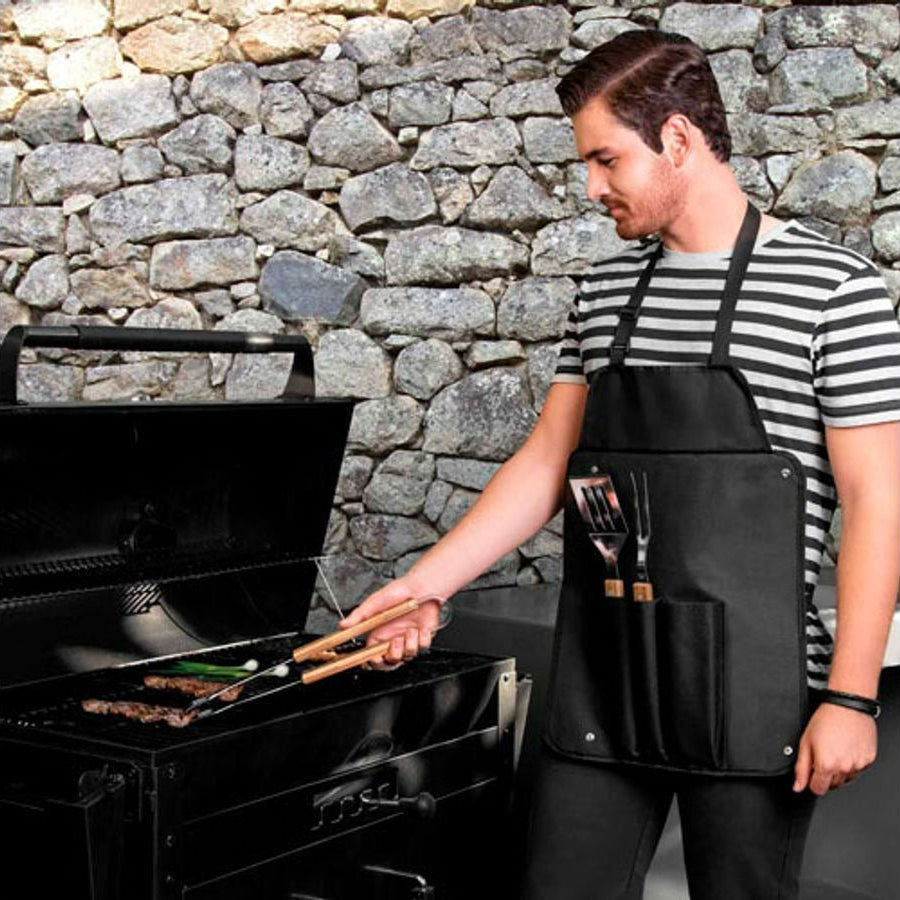 Braai Grilling Apron Tool Set (6 pcs)