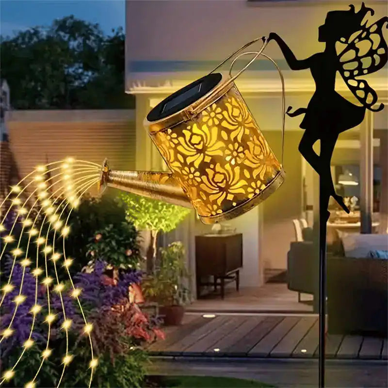 Fairy Solar Watering Can Light