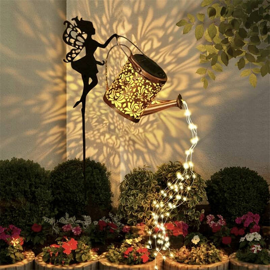 Fairy Solar Watering Can Light