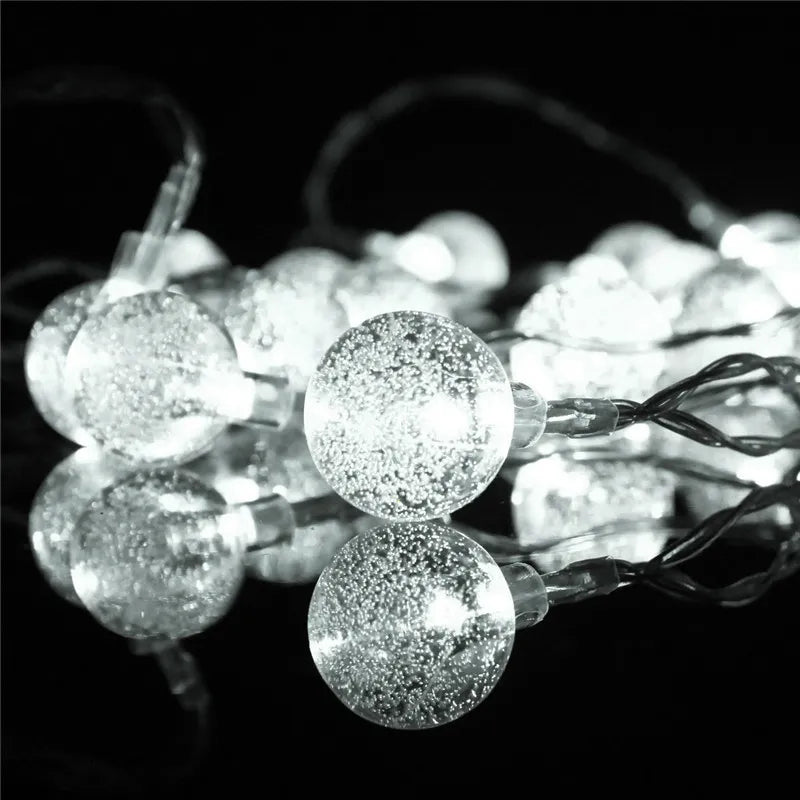 Battery Operated Tiny Balls String Lights (20L)(3M)(Yellow)