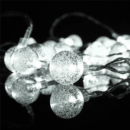 Battery Operated Tiny Balls String Lights (20L)(3M)(Yellow)