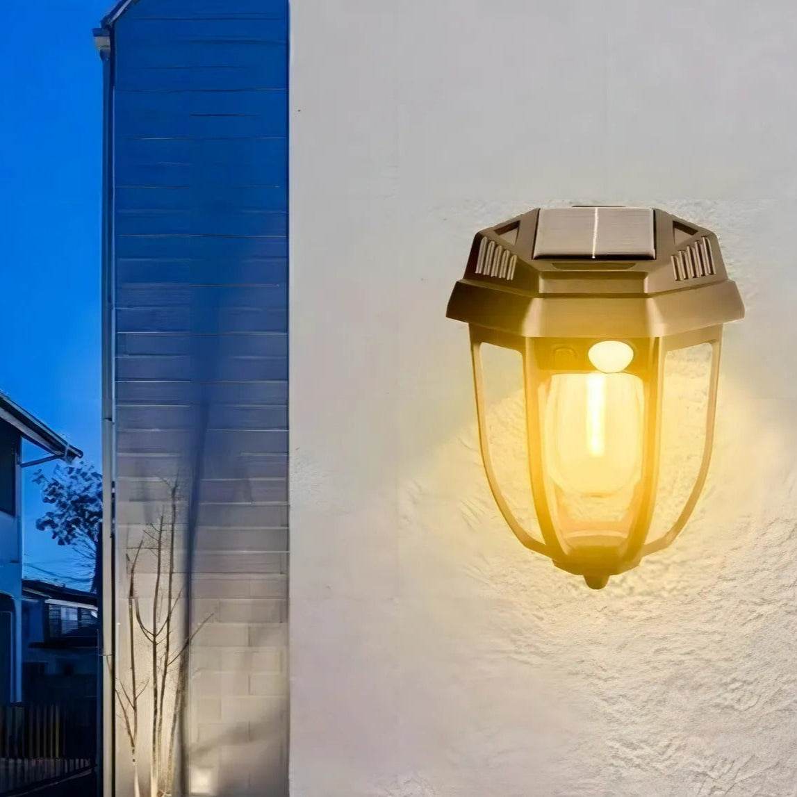 Outdoor Solar Wall Lamp (Single) - DMC Wholesale