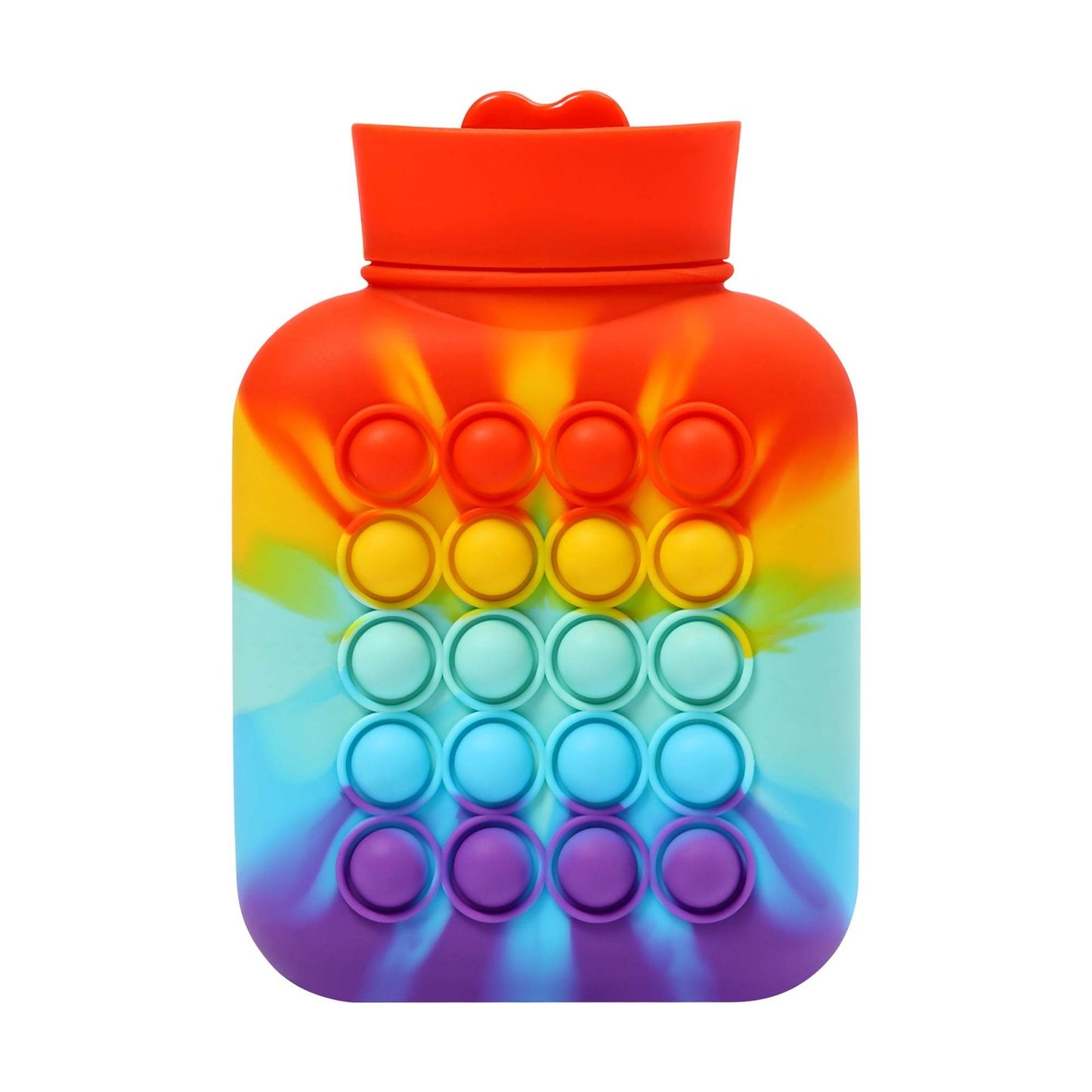 Hot And Cold Compress Water Bottle Pop-It Bag (500ml)(Rainbow) - DMC Wholesale