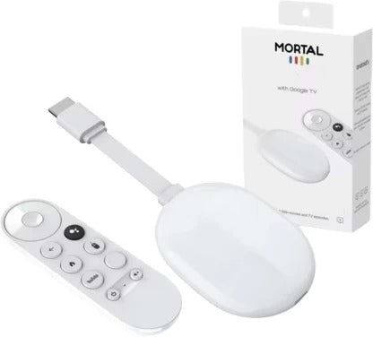 Mortal Chromecast with Google TV and Remote