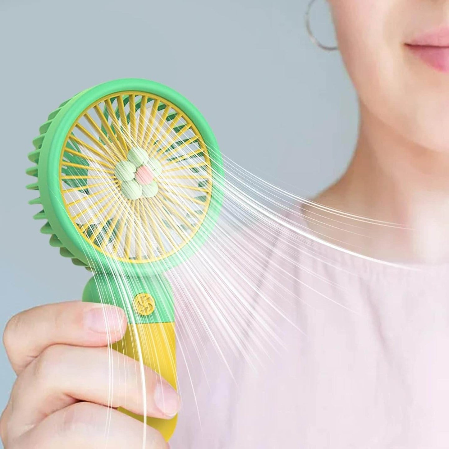 Portable Rechargeable Handheld Fan - DMC Wholesale