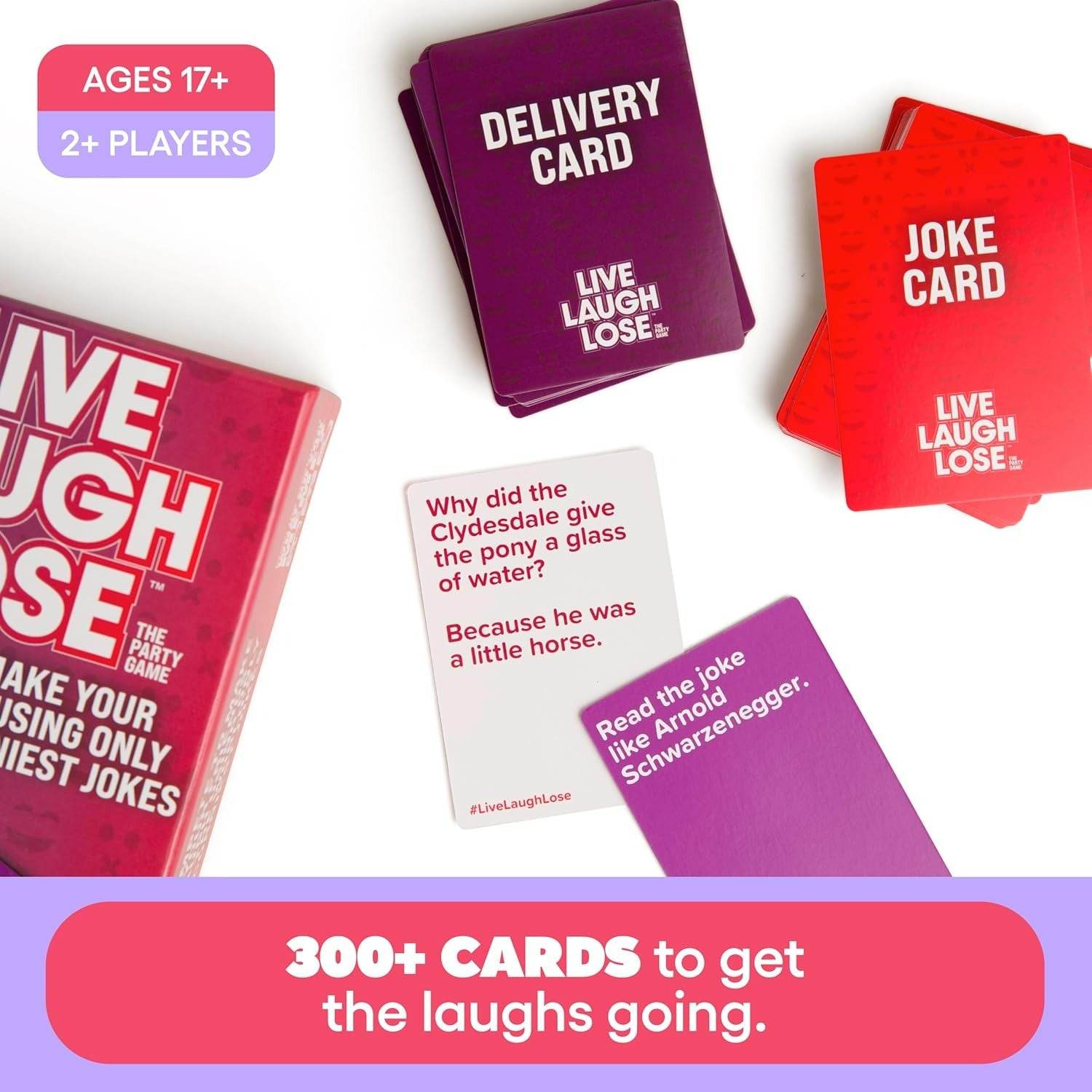 Live Laugh Lose (Card game) - DMC Wholesale