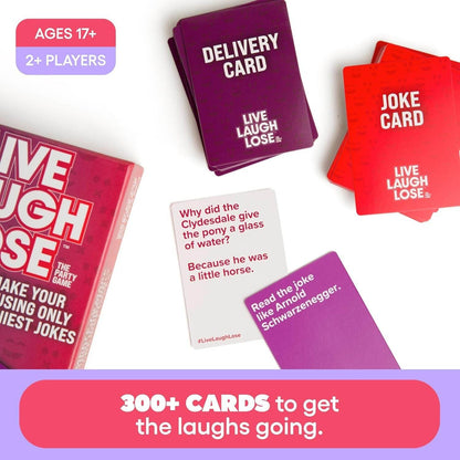 Live Laugh Lose (Card game) - DMC Wholesale