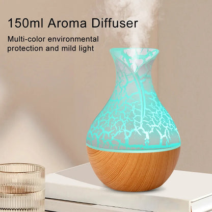Colorful LED Night Light USB Aromatherapy Humidifier