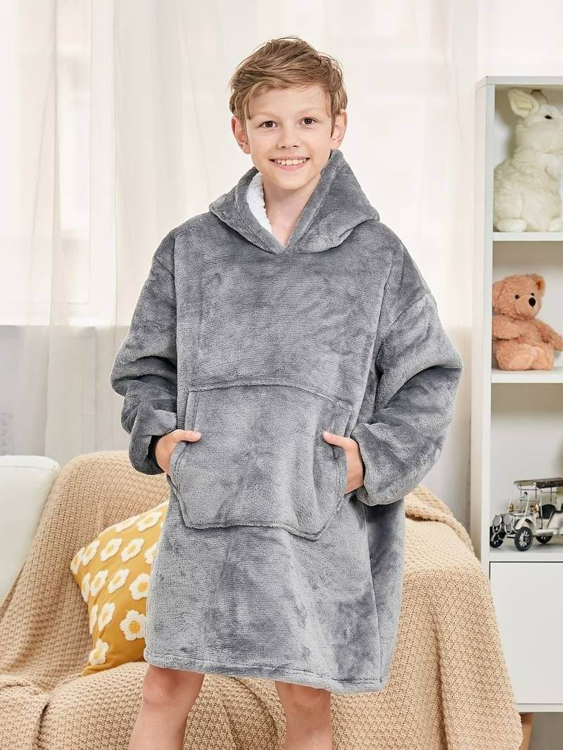 Kids Oversized Huggle Hoodie - DMC Wholesale