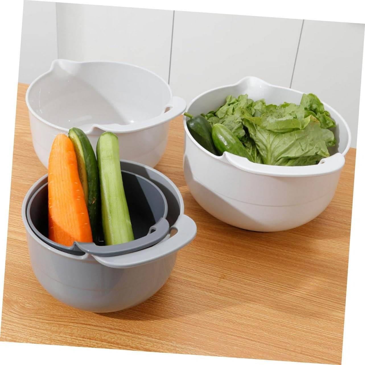 Kitchen Salad Mixing Bowls (4 pcs) - DMC Wholesale