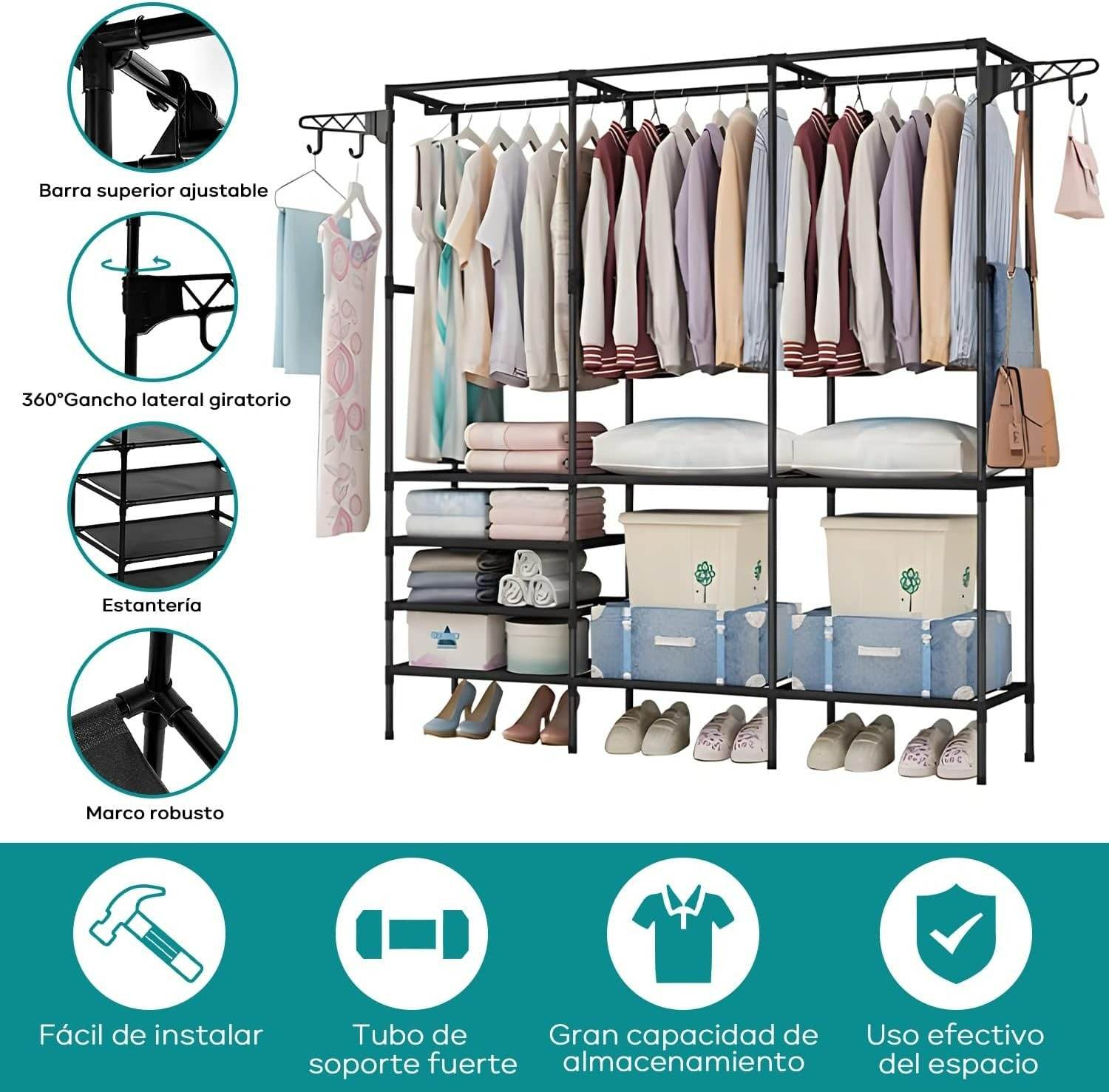 Super Spacious Standing Coat Rack (Each) - DMC Wholesale