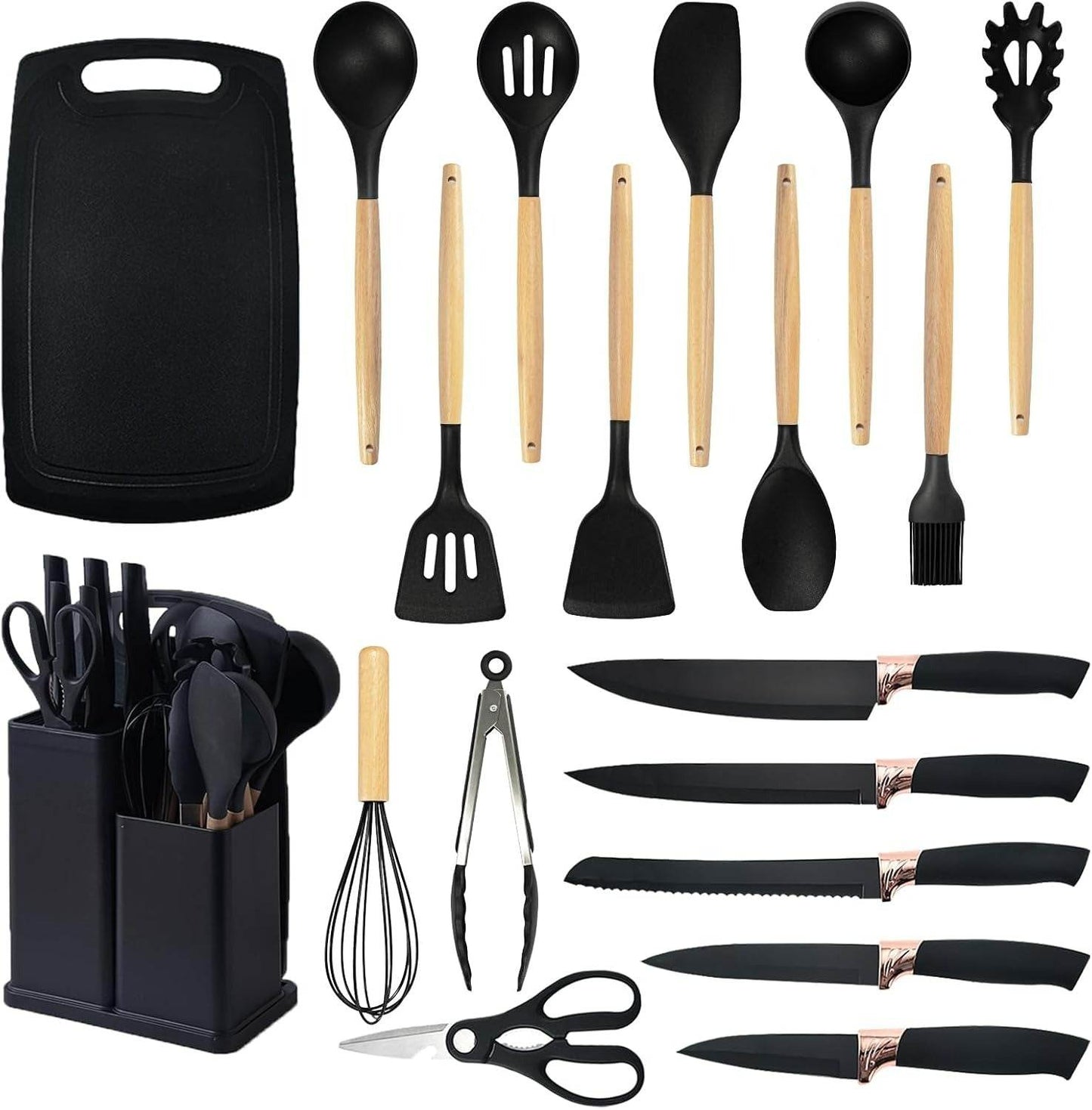 Ultimate Cooking Knife and Mini Utensil Set (19 pcs) - DMC Wholesale