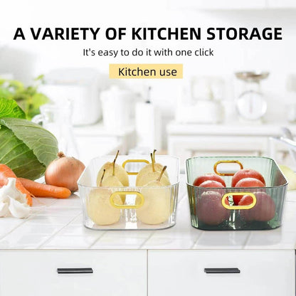 Transparent Stackable Acrylic Storage Basket - DMC Wholesale