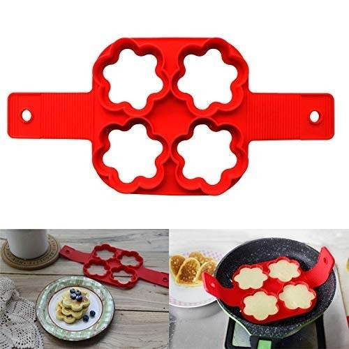 Silicone Flapjack And Egg Mold (Flower) - DMC Wholesale