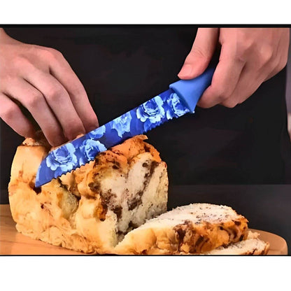 Stainless Steel Corrugated Knife Set (6 pcs) - DMC Wholesale