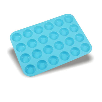 Silicone Cupcake Mold (24 cups) - DMC Wholesale
