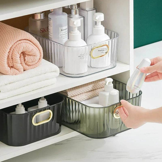 Transparent Stackable Acrylic Storage Basket - DMC Wholesale