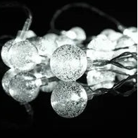 Battery Operated Tiny Balls String Lights (20L)(3M)(Yellow)