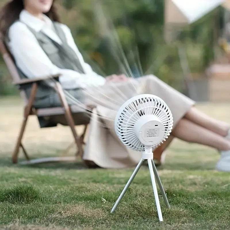 Multifunctional Mini Chargeable Fan With Night Light - DMC Wholesale