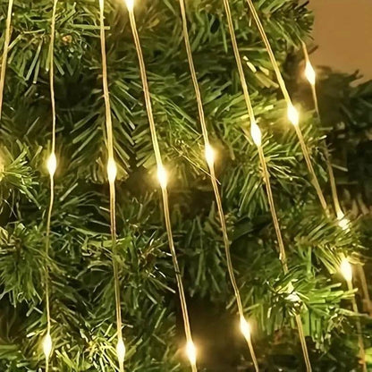 Five Point Star Waterfall Light (Yellow) - DMC Wholesale