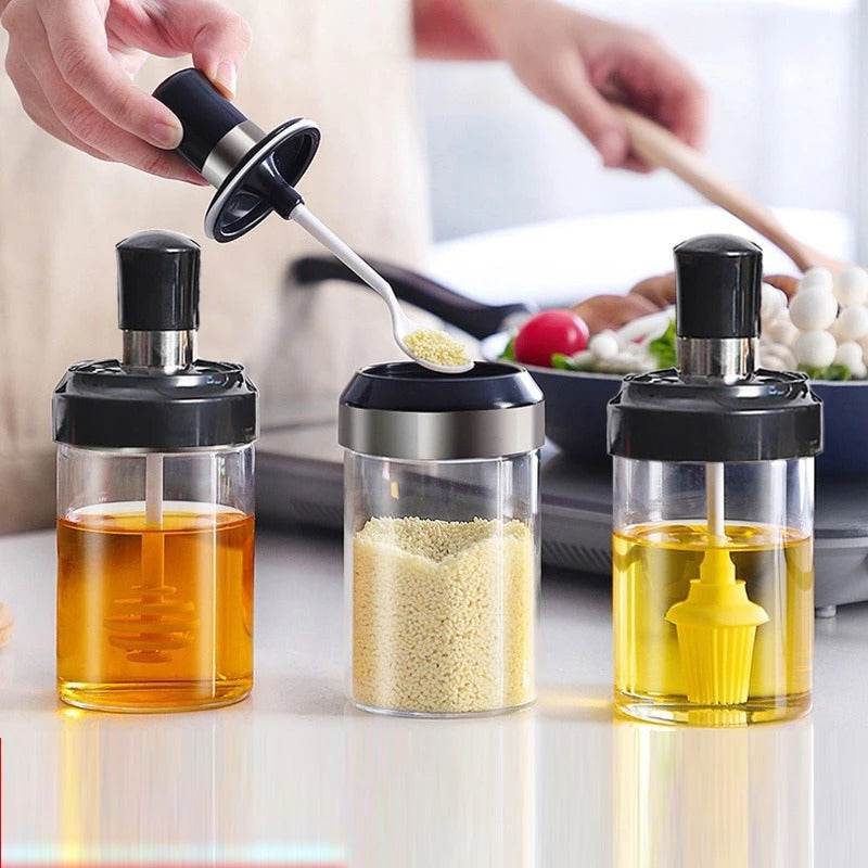 Oil Bottle Set (4 pcs) - DMC Wholesale
