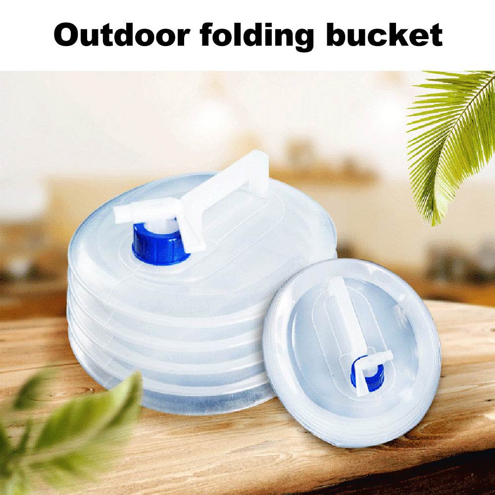 Collapsible Water Container with Spigot (5L) - DMC Wholesale