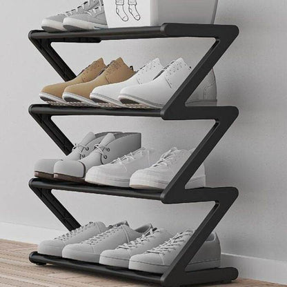 Z-Shape Shoe Stand Organizer (4 Tier) - DMC Wholesale