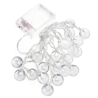 Battery Operated Tiny Balls String Lights (20L)(3M)(Yellow)