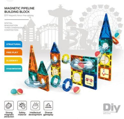 LED Magnetic Building Blocks (42 pcs) - DMC Wholesale