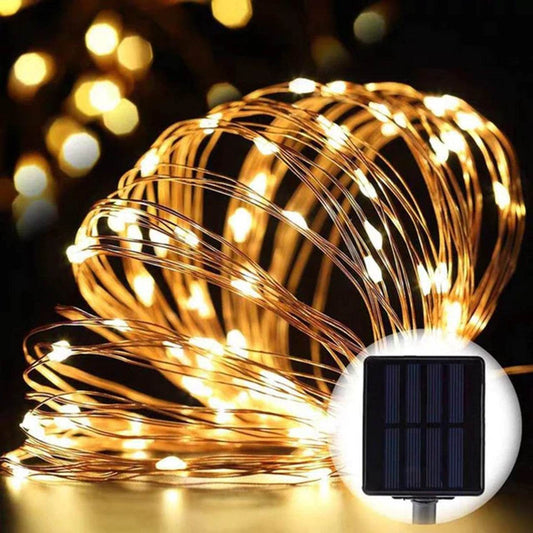 Solar Atmosphere String Light 150 LED (15m Copper Wire) - DMC Wholesale