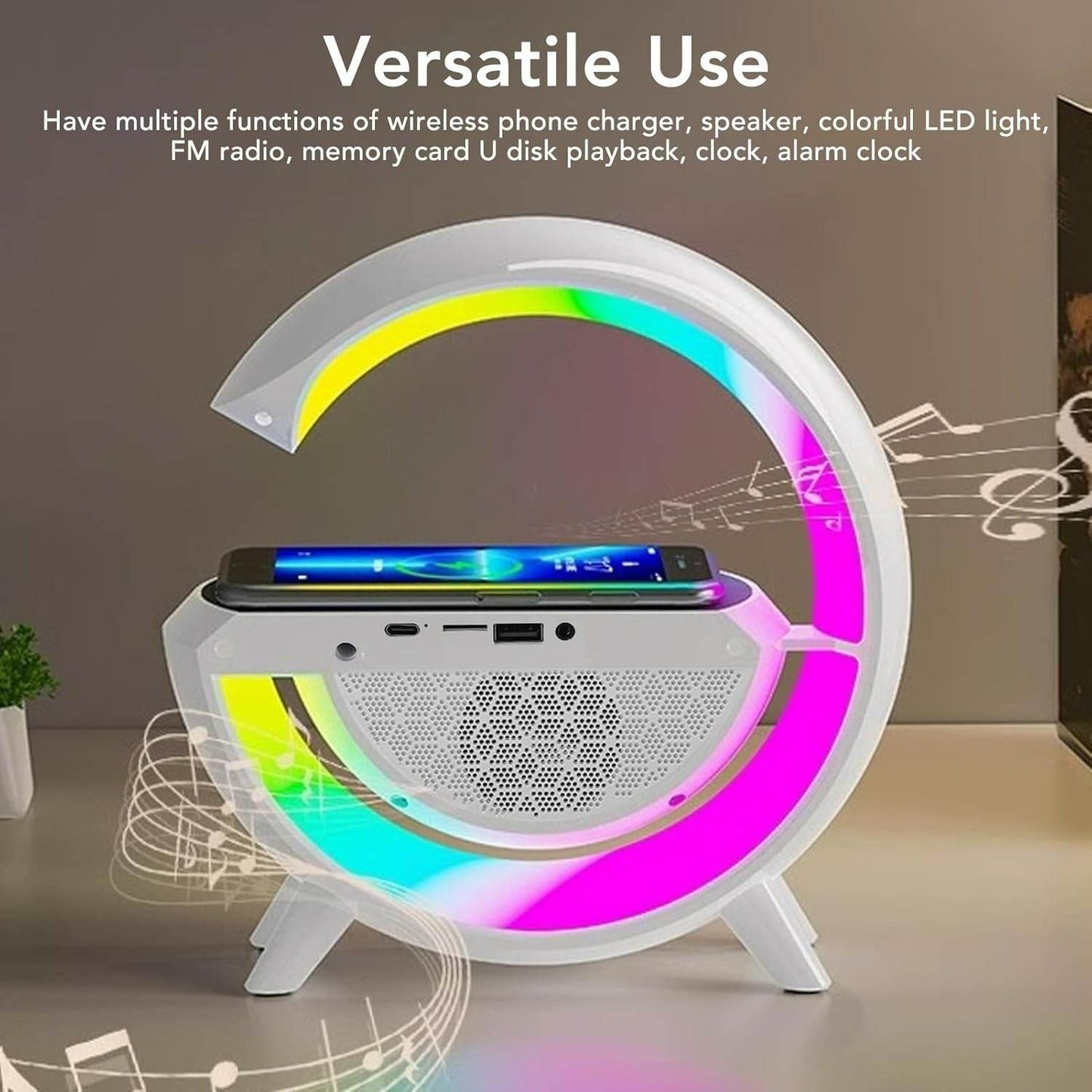 Night Light Charging Bluetooth Speaker - DMC Wholesale