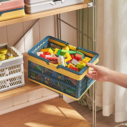 Collapsible Foldable Storage Shopping Basket - DMC Wholesale