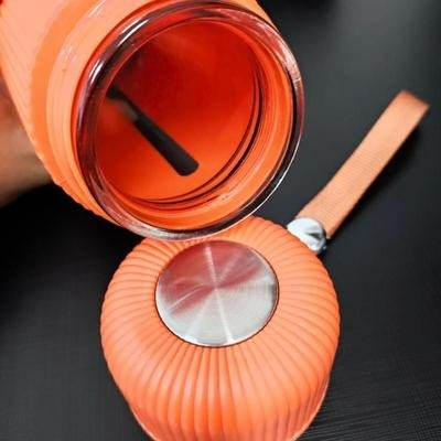 Decorative Glass Water Bottle (500ml) - DMC Wholesale