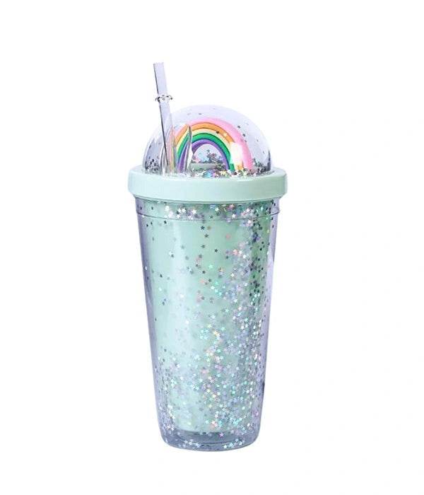 Rainbow Travel Tumbler Cup (600ml) - DMC Wholesale