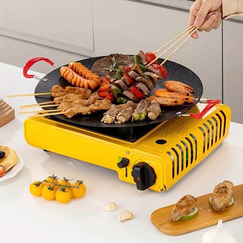 Steel Plate Multi Griddle (30cm) - DMC Wholesale