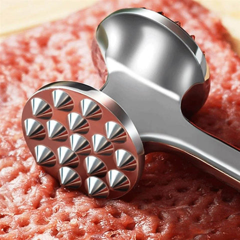 Elegant Dual Sided Meat Tenderizer Hammer - Alt View