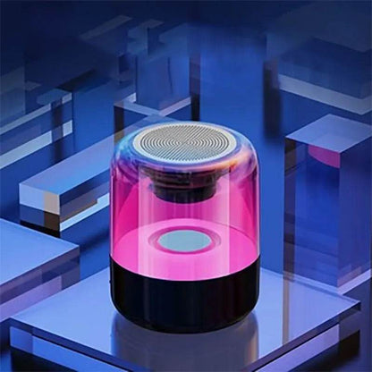 Clear Cube Bluetooth LED Light Speaker - DMC Wholesale
